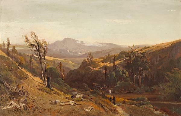 Appraisal: William Keith Scottish American - A Trail through the Hills