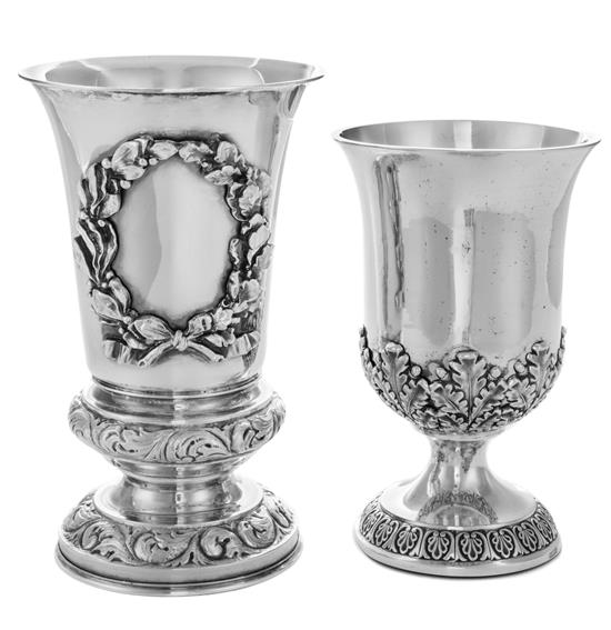 Appraisal: Sale Lot A German Silver Pokal Eduard Foehr Stuttgart th