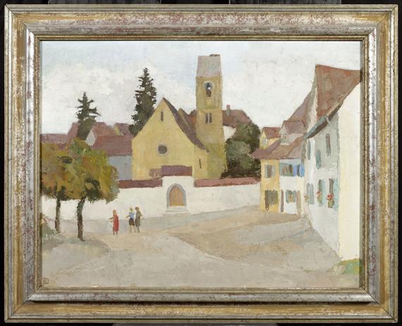 Appraisal: PLATTNER OTTO Liestal - Stein The village church in Pratteln