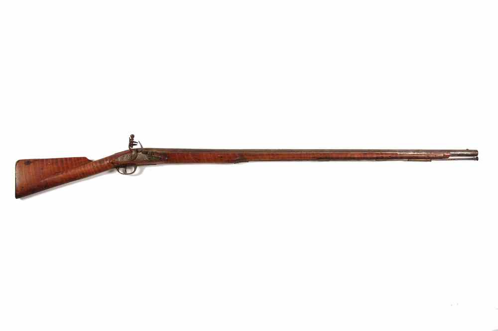 Appraisal: TH C MUSKET - Flintlock Musket with tiger maple stock