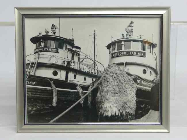 Appraisal: Original C - Al Macy photo tugboats in N Y