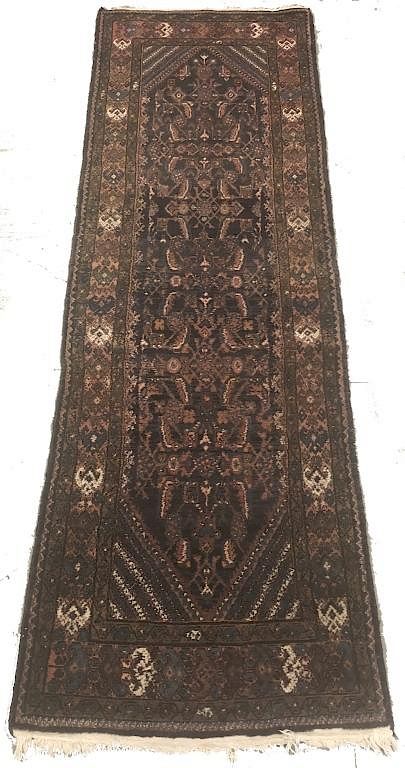 Appraisal: Fine Persian Hamadan Runner Fine Persian Hamadan runner ' x