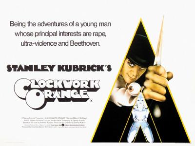 Appraisal: CASTLE Philip b A CLOCKWORK ORANGE offset lithograph in colours