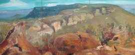 Appraisal: Reinus Zusters - Narrow Neck Katoomba oil on board signed