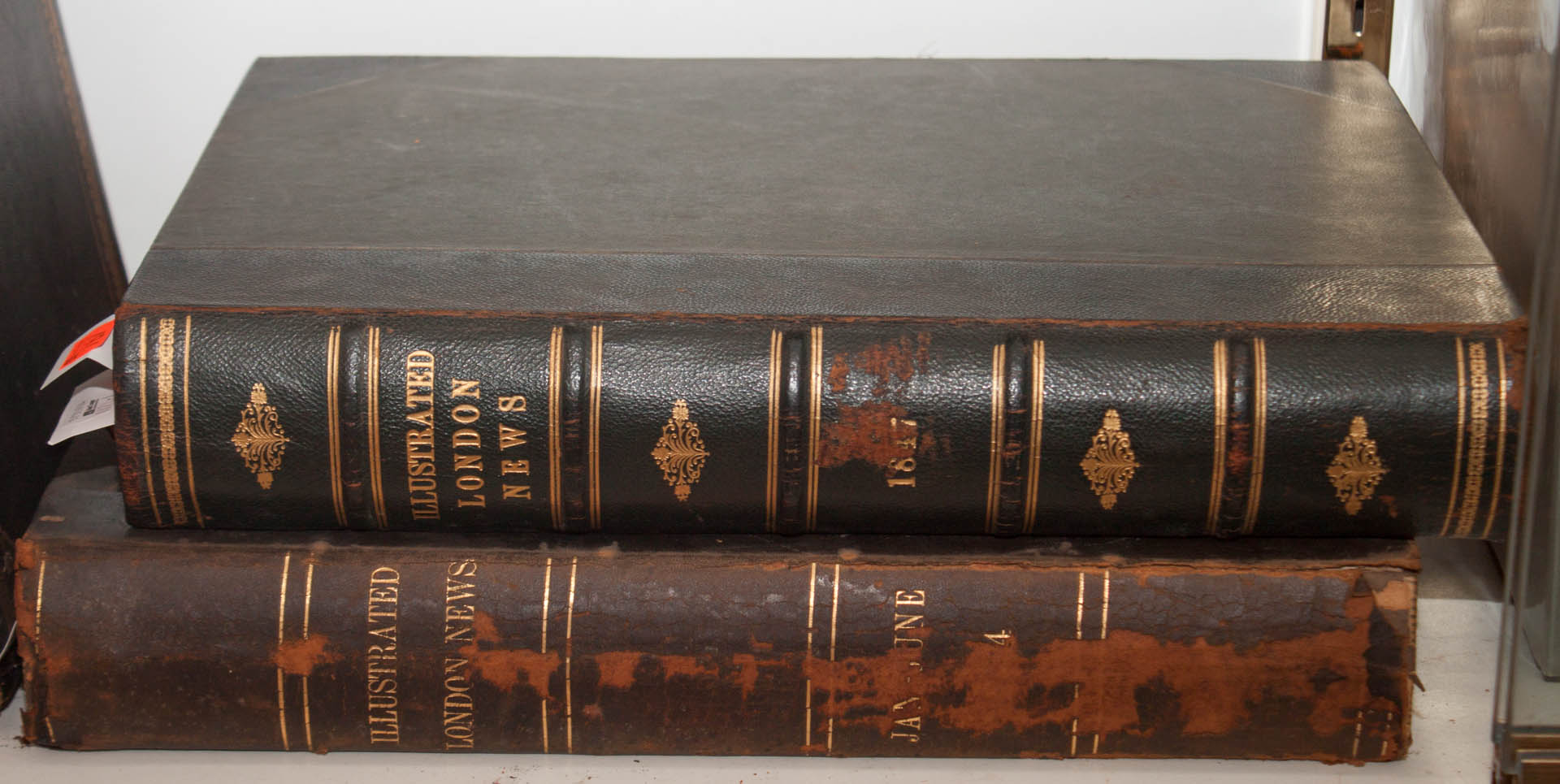 Appraisal: Victoriana The Illustrated London News vols Two bound volumes of