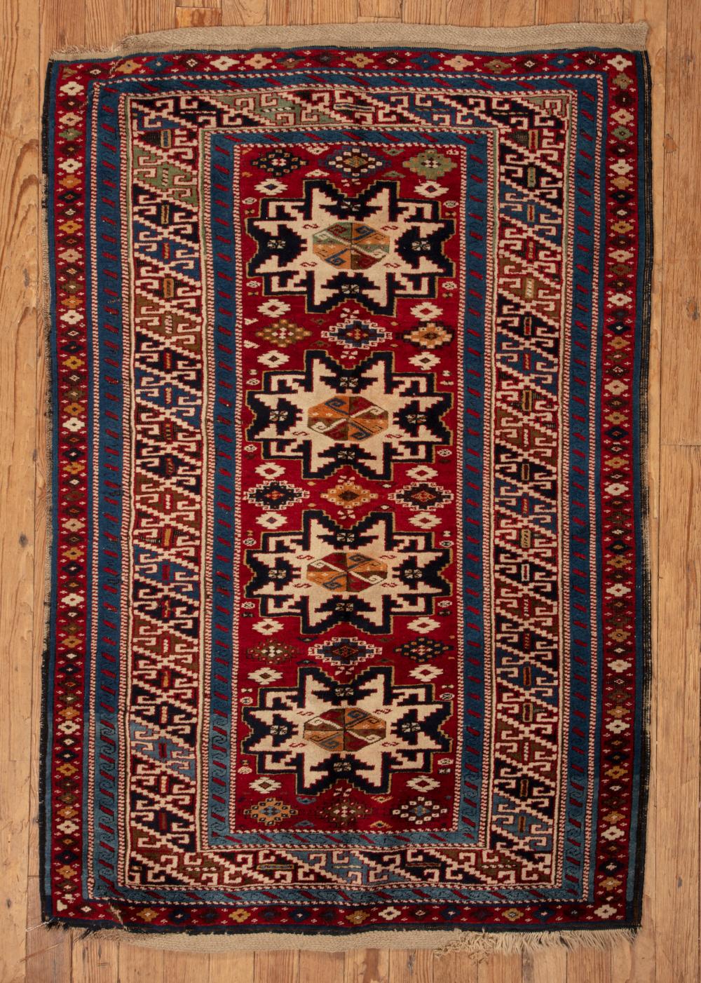 Appraisal: Kuba Lesghi Rug Northeast Caucasus c ft in x ft