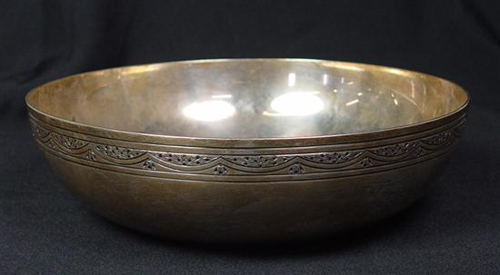 Appraisal: Sterling Silver Bowl T E Dickinson sterling bowl with floral