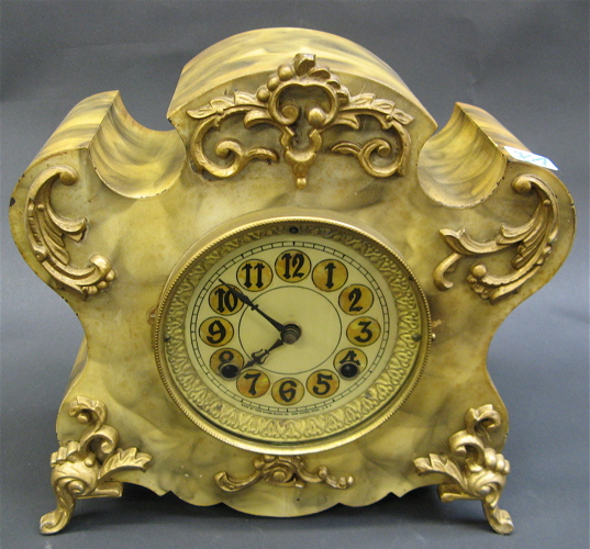 Appraisal: AN AMERICAN NEW HAVEN CLOCK CO MANTEL CLOCK time and