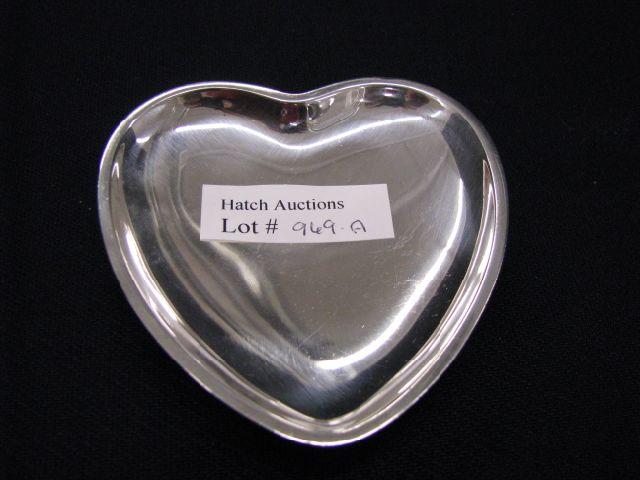 Appraisal: Gorham Sterling Silver Heart Pin Dish