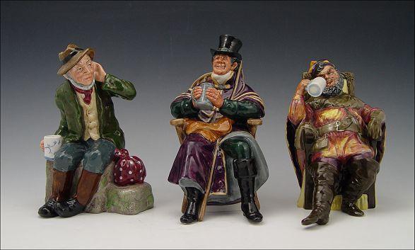 Appraisal: ROYAL DOULTON FIGURES The Coachman HN '' The Foaming Court