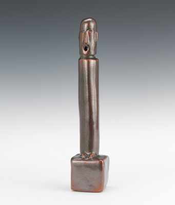 Appraisal: Charles H Teare American - Modernist sculpture of a single