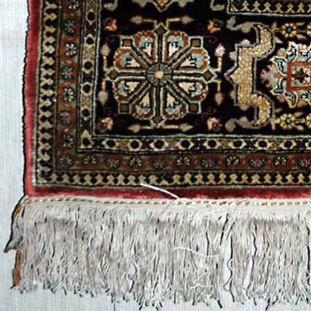 Appraisal: Qum Silk Rug Estimate -