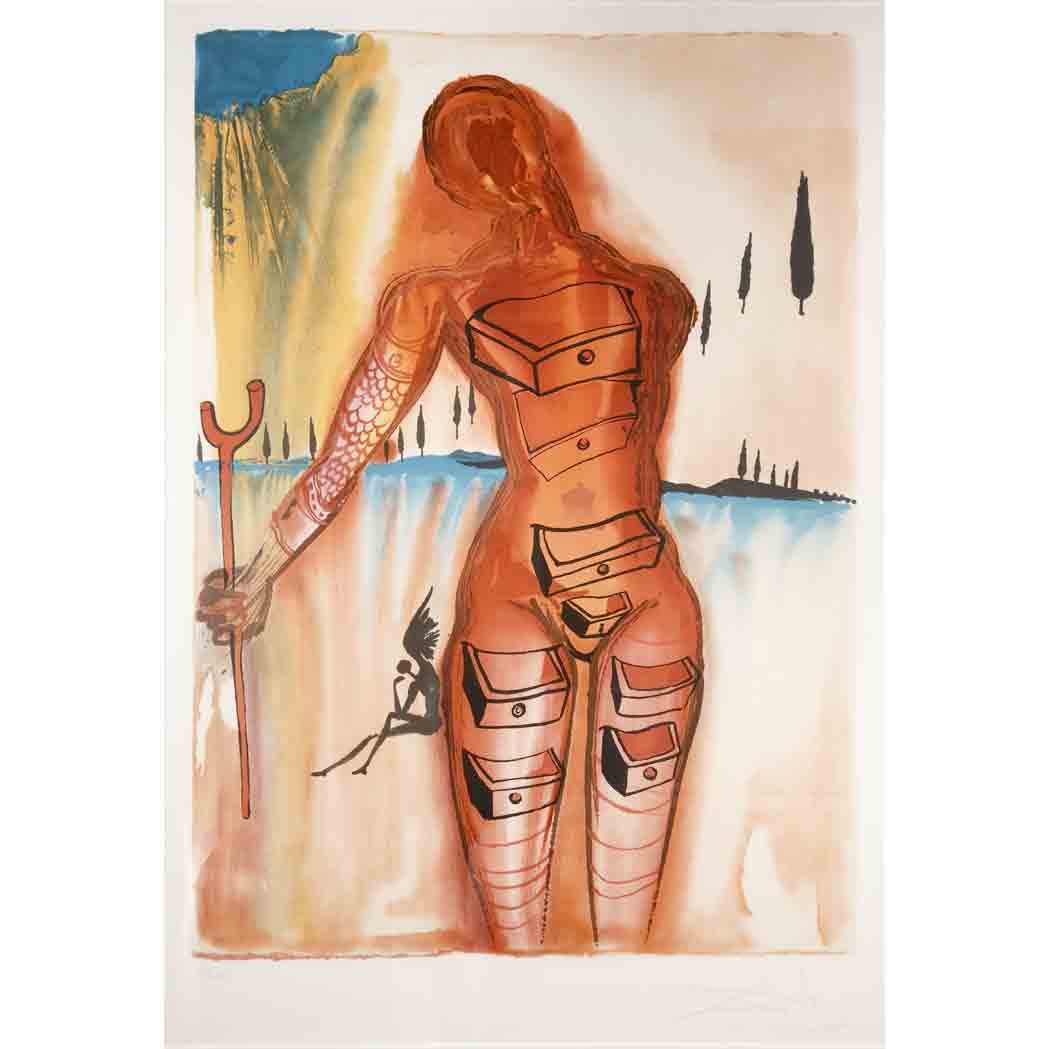 Appraisal: Salvador Dali PORT LLIGAT VENUS WITH DRAWERS MICHLER LOPSINGER A