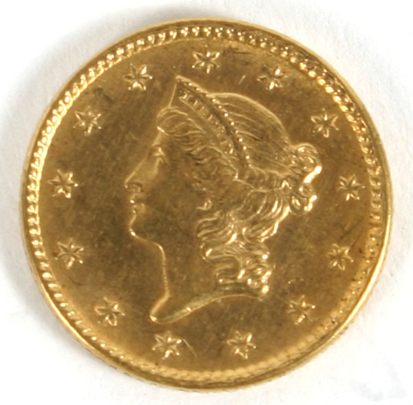 Appraisal: One Dollar Liberty Type I Gold Coin