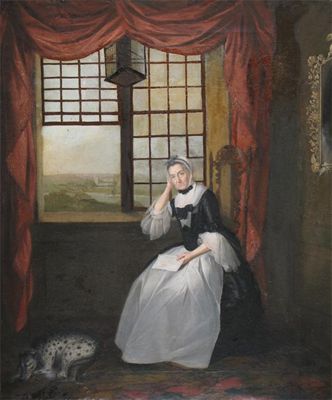 Appraisal: English School c Portrait of Mary Hearle n e Paynter