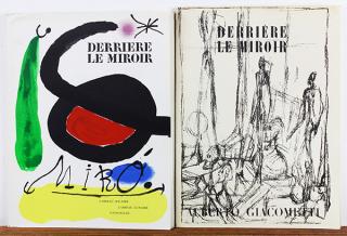 Appraisal: Derri re le Miroir Books lot of Derri re le