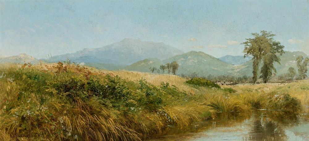 Appraisal: AARON DRAPER SHATTUCK American - View of Mt Lafayette New