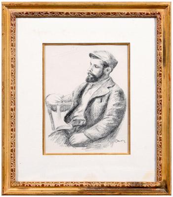 Appraisal: Pierre-Auguste Renoir lithograph French - portrait quot Louis Valtat quot