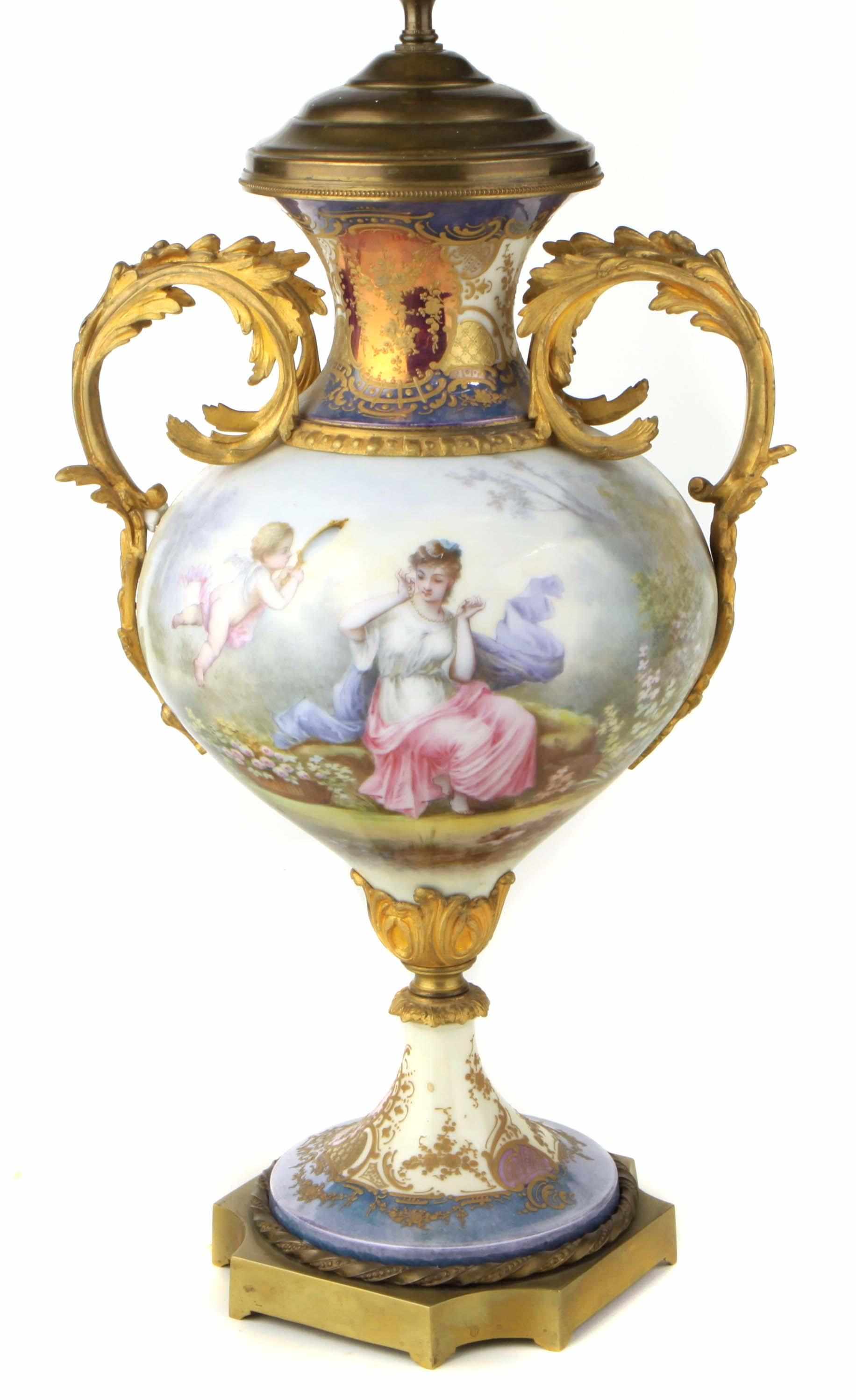 Appraisal: Property of various owners A Louis XV style gilt bronze