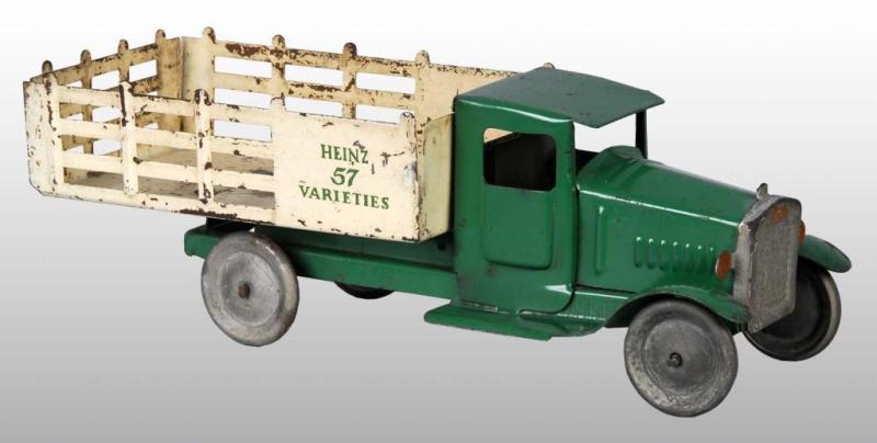 Appraisal: Pressed Steel Metalcraft Heinz Varieties Truck Description American Extremely scarce