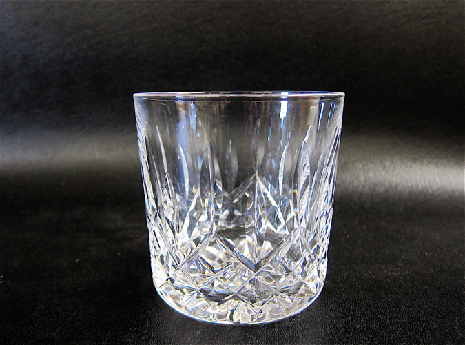 Appraisal: WATERFORD CUT CRYSTAL TUMBLERS set of eight old fashioneds in