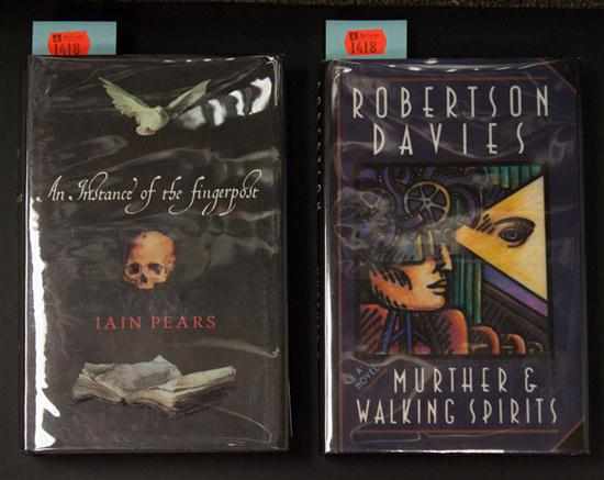 Appraisal: Modern Literature Two signed first editions by Iain Pears and