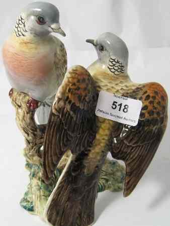 Appraisal: Beswick Pair Turtle Doves