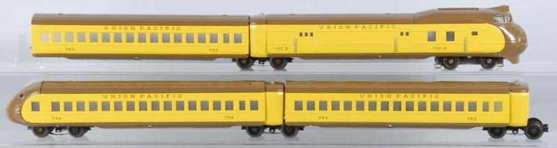 Appraisal: Pride Lines Union Pacific Passenger Train Set Description American Contemporary