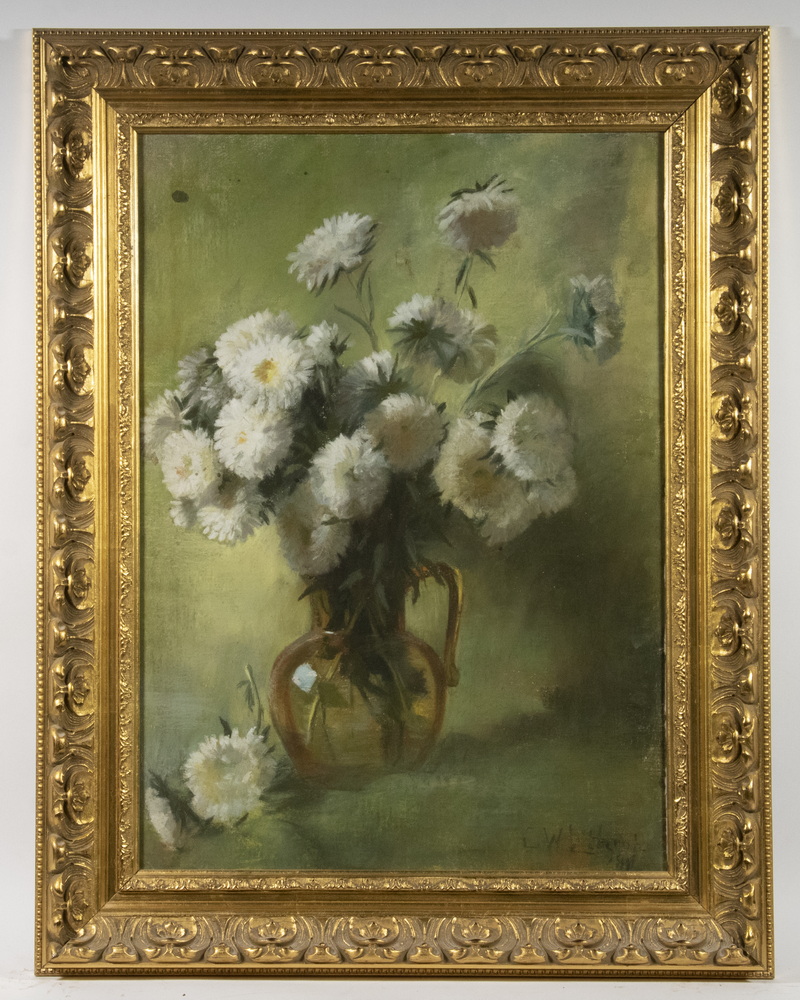 Appraisal: CLARA WELLES LATHROP MA NY - Still Life of White