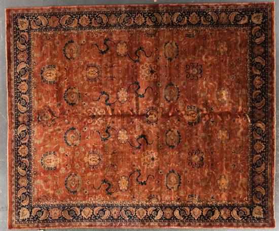 Appraisal: Indo-Sarouk rug India modern x Estimate - Brand new