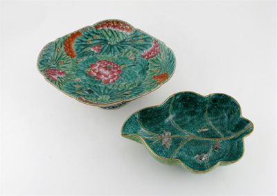 Appraisal: A Chinese famille rose footed bowl painted with lotus flowers