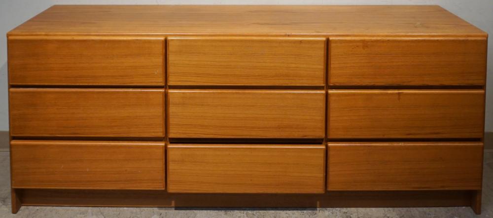 Appraisal: Danish Mid-Century Modern Teak Dresser x x in x x