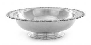 Appraisal: An American Silver Center Bowl Tiffany Co New York NY