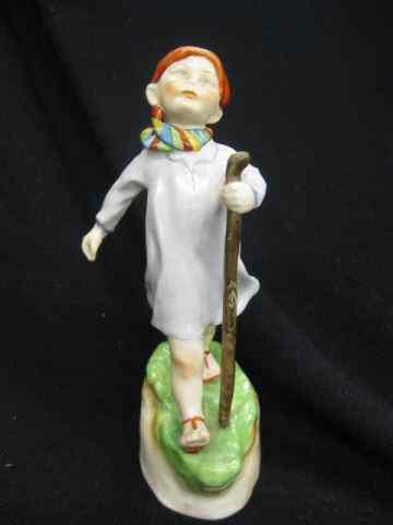 Appraisal: Royal Worcester Porcelain Figurine''Thursday's Child has far to go'' ''