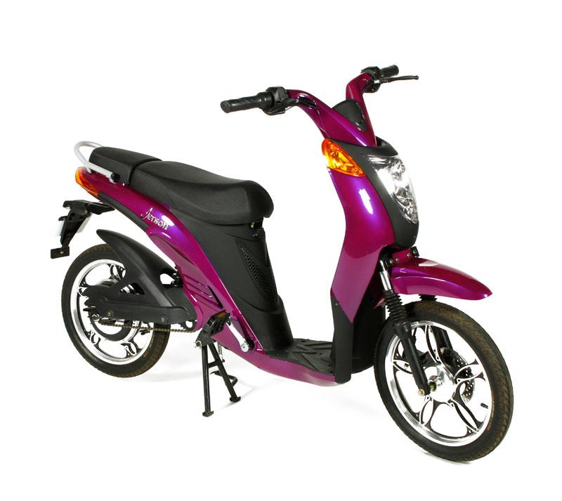 Appraisal: - Jetson Electric Bike Jetson electric bike in purple with