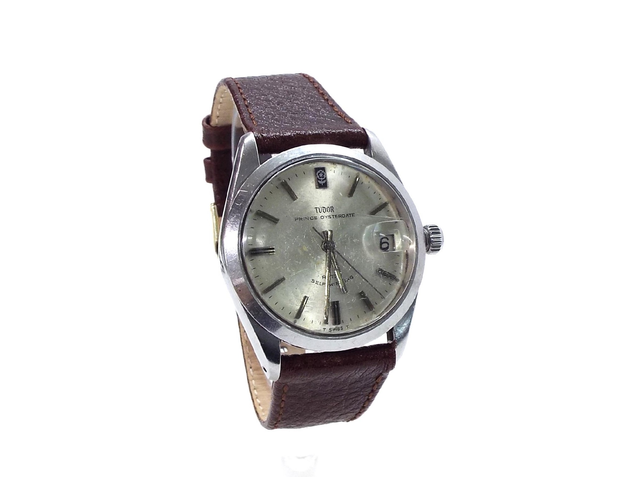 Appraisal: Tudor Prince Oyster Date Rotor Self-Winding stainless steel gentleman's wristwatch