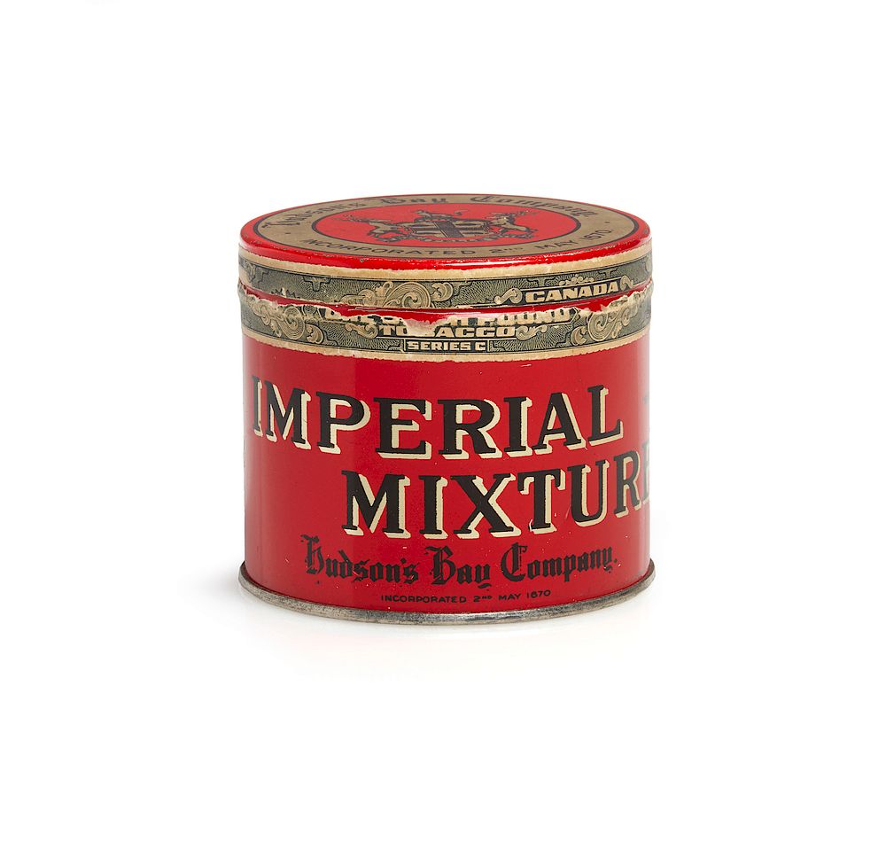 Appraisal: Imperial Mixture Tobacco Tin Small round tin of Imperial Mixture