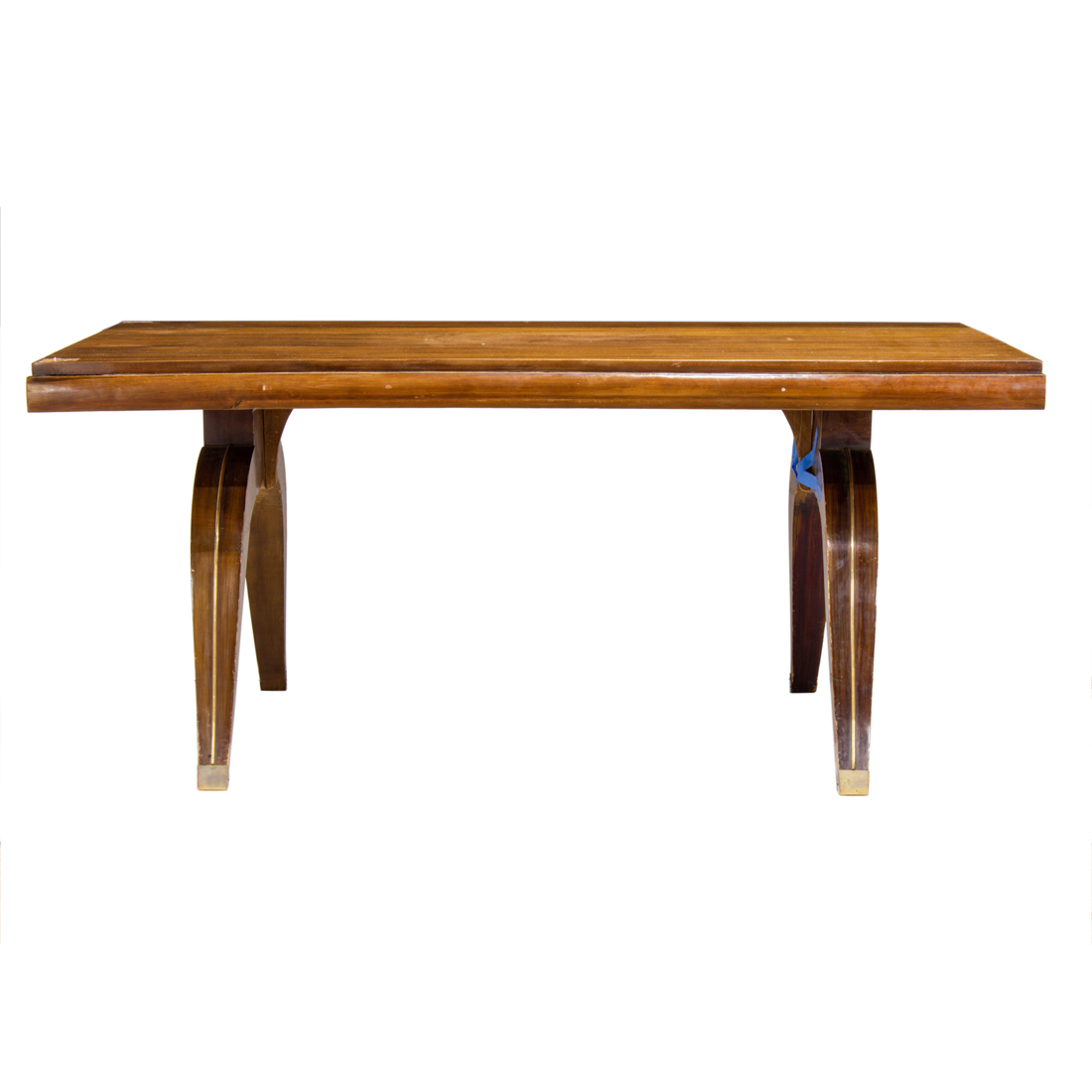 Appraisal: A FRENCH ART DECO DINING TABLE A French Art Deco