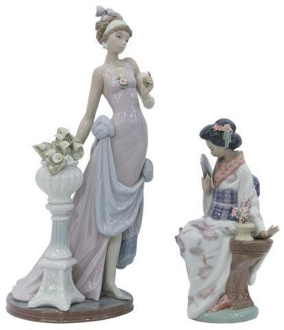 Appraisal: lot of Lladro porcelain figures each bearing blue maker's mark