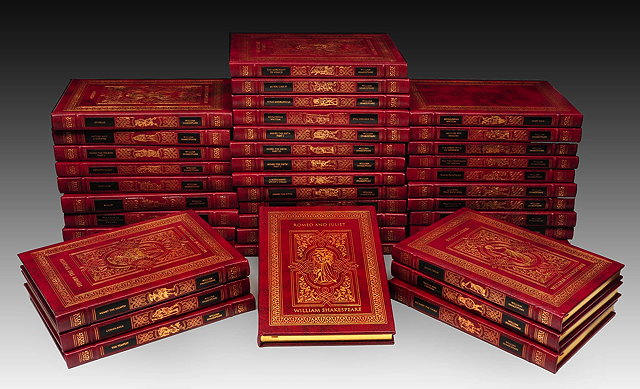 Appraisal: SHAKESPEARE William The Complete Works The Easton Press Norwalk Connecticut