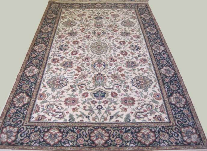 Appraisal: NEW KARASTAN AMERICAN ORIENTAL CARPET Original Karastan Collection Ivory Indo-Kerman