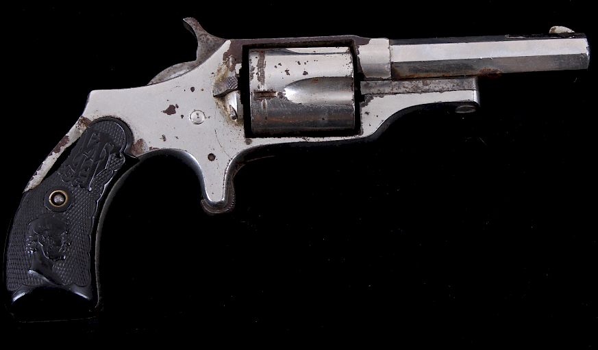 Appraisal: C S Shattuck Swing-Out Pocket Revolver Included in this lot