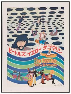 Appraisal: Yellow Submarine United Artists Japanese B x Psychedelic color offset