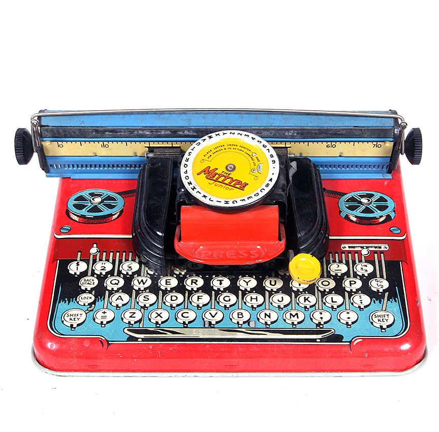 Appraisal: Mettype Junior Toy Type Writer A very nice example of