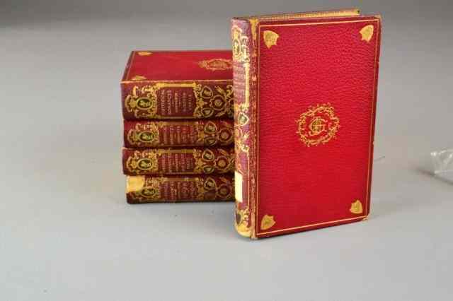 Appraisal: AINSWORTH LIMITED EDITION BOOKSFive William Harrison Ainsworth limited complete copies