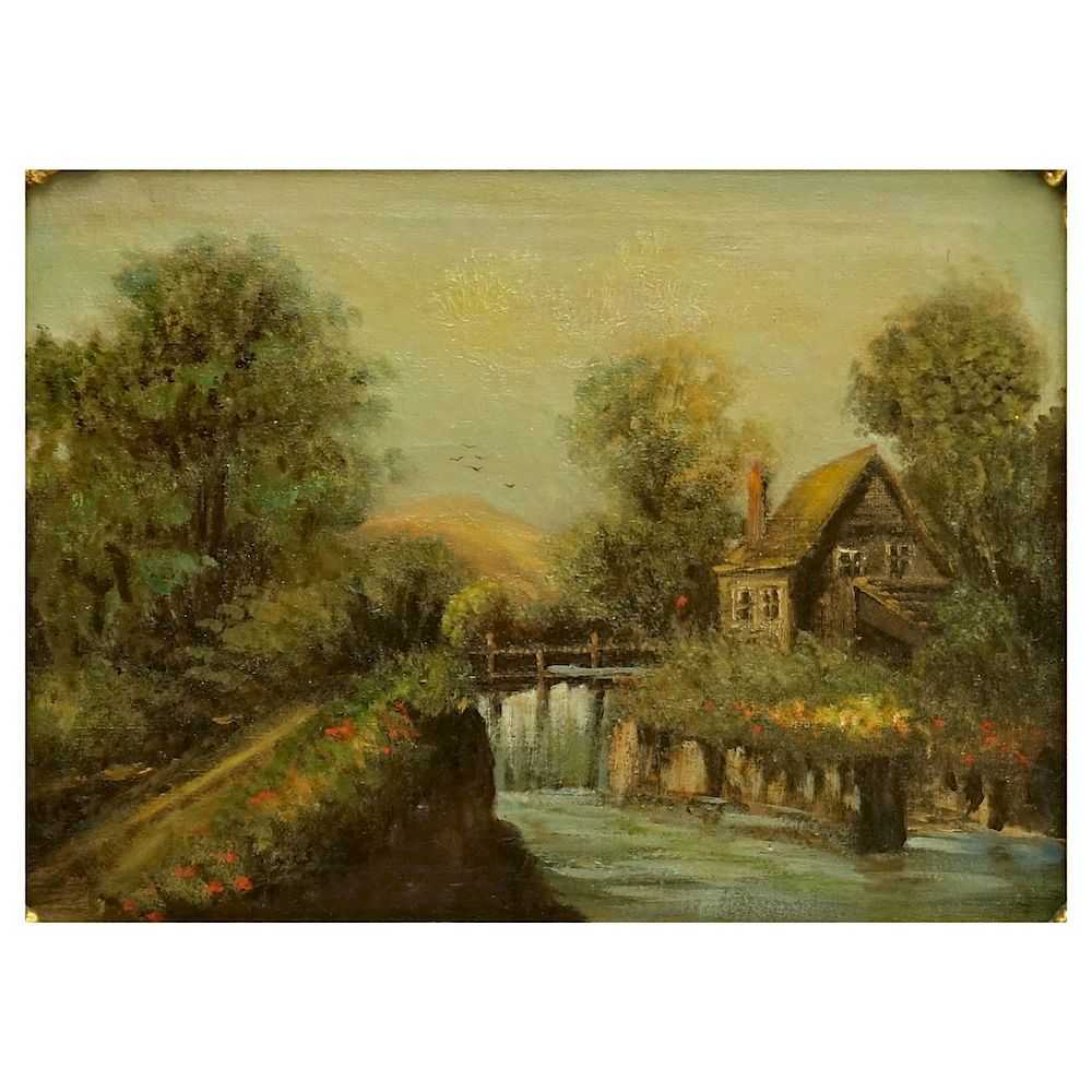 Appraisal: European School O C European School th Century Oil on