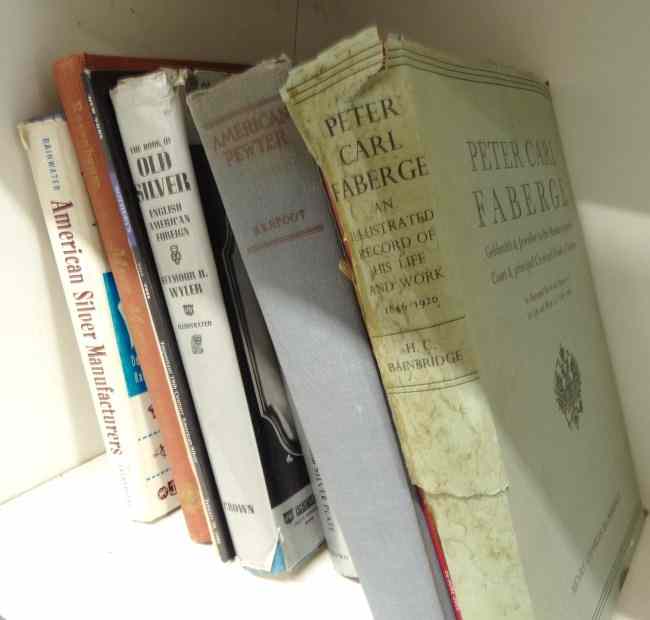 Appraisal: Lot misc antique reference books examples including ''Myer Myers Goldsmith''