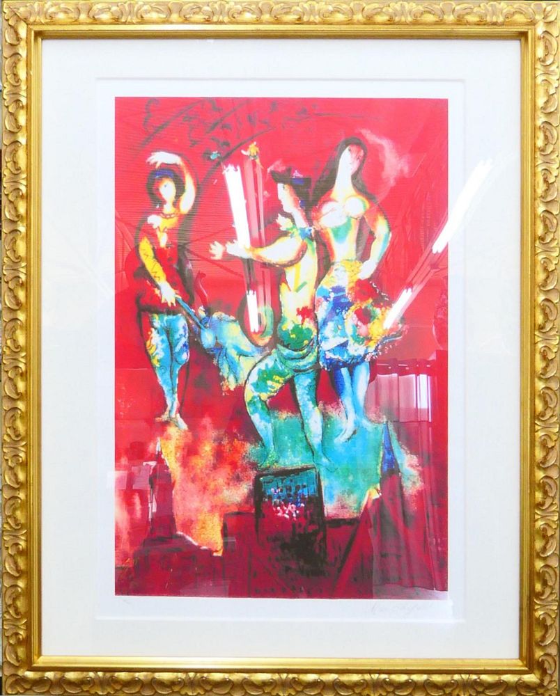 Appraisal: MARC CHAGALL RUSSIA - CARMEN LITHO Marc Moishe Shagal Chagall