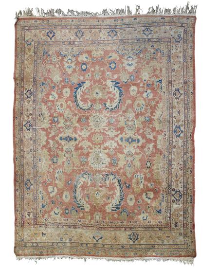 Appraisal: ZIEGLER CARPET SULTANABAD WEST PERSIA LATE TH CENTURY the rust