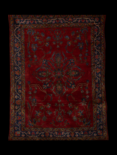 Appraisal: Antique Kashan Carpet ' x '